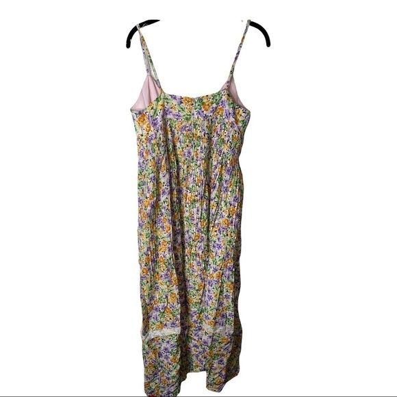 NWT NICHOLAS Susan Maxi Dress in Whistledown Floral Yellow Multi Size US 8 - Picture 10 of 15